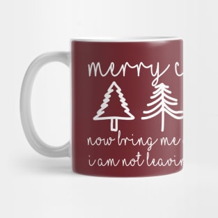 merry christmas bring the foggy pudding Mug